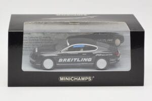 Bentley Continental GT World Record Car on Ice Černý Minichamps 1:43 436139026-O Kov – obrázek 4 z 4
