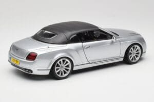 Bentley Continental Supersports Kabriolet 1. Generace Stříbrný Bburago 1:18 18-11037S Kov – obrázek 3 z 8