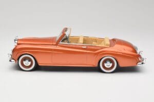 Bentley Type S2 Mulliner Kabriolet Tudor Oranžový Metalíza Solido 1:18 8007 Kov – obrázek 4 z 8
