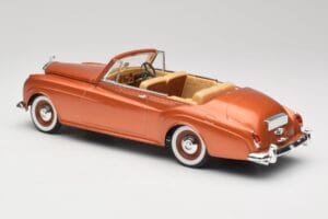 Bentley Type S2 Mulliner Kabriolet Tudor Oranžový Metalíza Solido 1:18 8007 Kov – obrázek 7 z 8