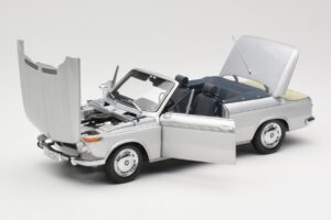 BMW 1600 Kabriolet Stříbrný Minichamps 1:18 80430145819 Kov – obrázek 2 z 8