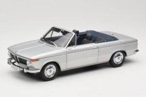 BMW 1600 Kabriolet Stříbrný Minichamps 1:18 80430145819 Kov