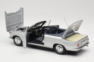 BMW 1600 Kabriolet Stříbrný Minichamps 1:18 80430145819 Kov – obrázek 5 z 8
