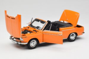BMW 1600 Kabriolet Oranžový Minichamps 1:18 100021030-O Kov – obrázek 2 z 8