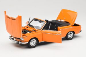 BMW 1600 E10 Kabriolet Oranžový Minichamps 1:18 100021030 Kov – obrázek 2 z 8