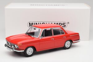 BMW 1800 Ti Karmínový Červený Minichamps 1:18 107024001 Kov – obrázek 6 z 6
