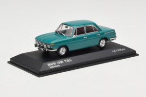 BMW 1800 TI/SA Tmavě Zelený Minichamps 1:43 403025103 Kov – obrázek 2 z 4