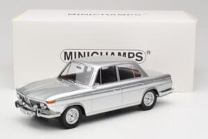 BMW 1800 Ti Stříbrný Minichamps 1:18 107024000 Pryskyřice – obrázek 6 z 6