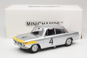 BMW 1800 TiSA #4 J. Ickx / J. van Ophem 24 Hours of Spa 1965 Winners Minichamps 1:18 107652504 Pryskyřice – obrázek 6 z 6
