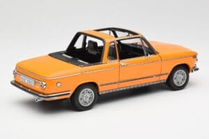 BMW 2002 E10 Kabriolet Colorado Oranžový AUTOart 1:18 80430300713 Kov – obrázek 3 z 8