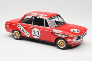BMW 2002 Jockey Racing #33 B. Tobiasson / L. Nordstrom 6 Hours Nurburgring 1972 Minichamps 1:18 155722633 Kov – obrázek 4 z 6