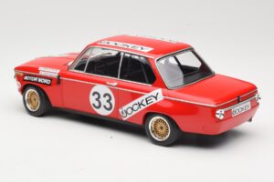 BMW 2002 Jockey Racing #33 B. Tobiasson / L. Nordstrom 6 Hours Nurburgring 1972 Minichamps 1:18 155722633 Kov – obrázek 5 z 6