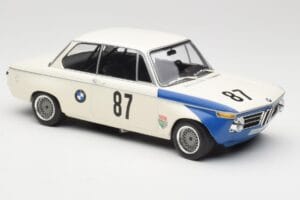 BMW 2002 Tii E10 #87 H. Hahne Grand Prix Brno 1969 Minichamps 1:18 155692787 Kov – obrázek 4 z 6