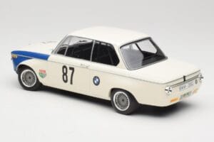 BMW 2002 Tii E10 #87 H. Hahne Grand Prix Brno 1969 Minichamps 1:18 155692787 Kov – obrázek 5 z 6