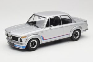 BMW 2002 Turbo E10 Stříbrný Minichamps 1:18 155026201 Kov