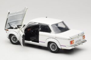 BMW 2002 Turbo E10 Bílý Anson 1:18 30393 Kov – obrázek 5 z 8