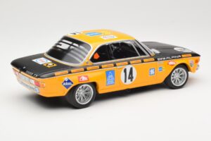 BMW 2800 CS BMW Alpina #14 H. Kelleners / G. Huber Winners 24 Hours of Spa 1970 Minichamps 1:18 155702714 Kov – obrázek 2 z 6