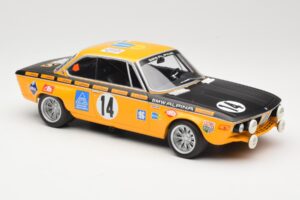 BMW 2800 CS BMW Alpina #14 H. Kelleners / G. Huber Winners 24 Hours of Spa 1970 Minichamps 1:18 155702714 Kov – obrázek 4 z 6
