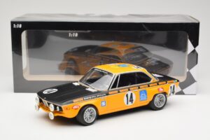 BMW 2800 CS BMW Alpina #14 H. Kelleners / G. Huber Winners 24 Hours of Spa 1970 Minichamps 1:18 155702714 Kov – obrázek 6 z 6