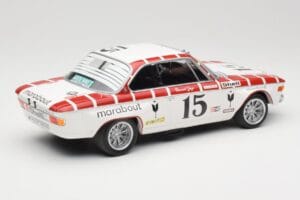 BMW 2800 CS E9 #15 Team Marabout Gaye / S. Braillard 24 Hours of Spa 1972 Minichamps 1:18 155722715 Kov – obrázek 2 z 6