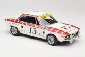 BMW 2800 CS E9 #15 Team Marabout Gaye / S. Braillard 24 Hours of Spa 1972 Minichamps 1:18 155722715 Kov – obrázek 4 z 6