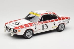 BMW 2800 CS E9 #15 Team Marabout Gaye / S. Braillard 24 Hours of Spa 1972 Minichamps 1:18 155722715 Kov