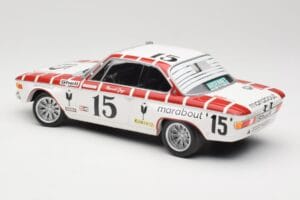 BMW 2800 CS E9 #15 Team Marabout Gaye / S. Braillard 24 Hours of Spa 1972 Minichamps 1:18 155722715 Kov – obrázek 5 z 6