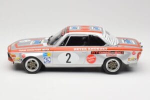 BMW 2800 CS E9 #2 Team Schnitzer J. Fitzpatrick / H. Heyer Winners Grand Prix Touring Cars Nurburgring 1972 Minichamps 1:18 1 – obrázek 3 z 6