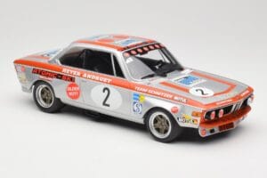 BMW 2800 CS E9 #2 Team Schnitzer J. Fitzpatrick / H. Heyer Winners Grand Prix Touring Cars Nurburgring 1972 Minichamps 1:18 1 – obrázek 4 z 6
