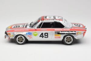 BMW 2800 CS E9 #49 Team Schnitzer G. Herzog / H. Heyer 24 Hours of Spa 1972 Minichamps 1:18 155722749 Kov – obrázek 3 z 6