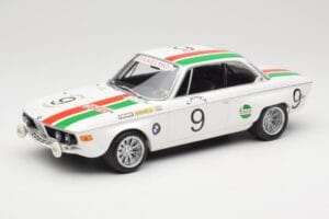BMW 2800 CS E9 #9 Castrol BMW T. Moorkens / E. Haxhe 24 Hours of Spa 1971 Minichamps 1:18 155712709 Kov