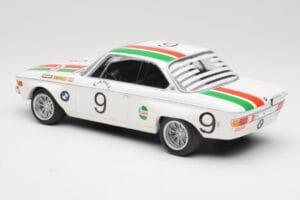 BMW 2800 CS E9 #9 Castrol BMW T. Moorkens / E. Haxhe 24 Hours of Spa 1971 Minichamps 1:18 155712709 Kov – obrázek 5 z 6