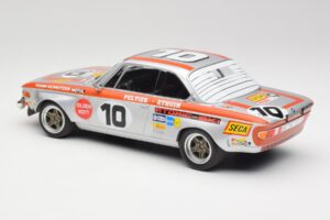 BMW 2800 CS Team Schnitzer #10 J. Fitzpatrick / J. Peltier Spa 1972 Minichamps 1:18 155722710 Kov – obrázek 5 z 6