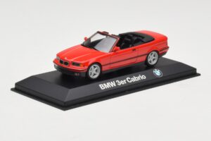 BMW 3 Series E30 Kabriolet Červený Minichamps 1:43 80429421500 Kov – obrázek 2 z 4