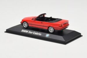 BMW 3 Series E30 Kabriolet Červený Minichamps 1:43 80429421500 Kov – obrázek 3 z 4