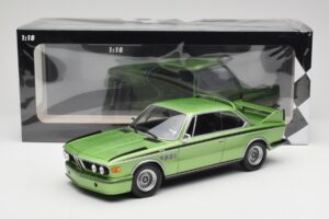 BMW 3.0 CSL E9 Green Metallic Minichamps 1:18 155028132 Kov – obrázek 6 z 6