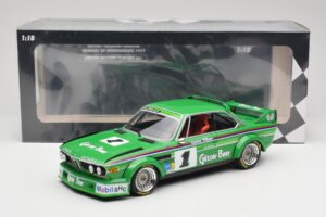 BMW 3.0 CSL E9 #1 Alpina G. Nilsson / D. Quester Winners Nürburgring 1977 Minichamps 1:18 155772501 Kov – obrázek 6 z 6