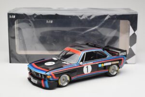 BMW 3.0 CSL E9 #1 BMW Motorsport H-J. Stuck Winner Norisring Trophy 1974 Minichamps 1:18 155742691 Kov – obrázek 6 z 6