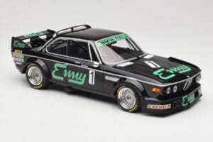 BMW 3.0 CSL E9 #1 F. Grano / P. Xhenceval GP Brno 1978 Minichamps 1:18 155782501 Kov – obrázek 4 z 6