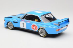 BMW 3.0 CSL E9 #1 Precision Liegeoise J. Peltier / C. Lafosse Winners 4 Hours Monza 1974 Minichamps 1:18 155742681 Kov – obrázek 4 z 6
