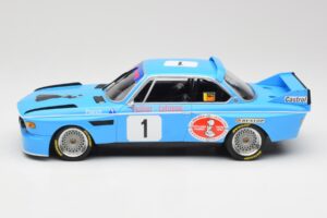 BMW 3.0 CSL E9 #1 Precision Liegeoise J. Peltier / C. Lafosse Winners 4 Hours Monza 1974 Minichamps 1:18 155742681 Kov – obrázek 5 z 6