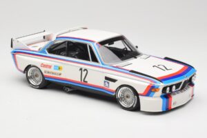 BMW 3.0 CSL E9 #12 BMW Motorsport C. Amon / H-J. Stuck Winners 6 Hours Nurburgring 1973 Minichamps 1:18 155732612 Kov – obrázek 4 z 6