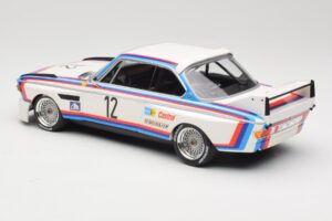 BMW 3.0 CSL E9 #12 BMW Motorsport C. Amon / H-J. Stuck Winners 6 Hours Nurburgring 1973 Minichamps 1:18 155732612 Kov – obrázek 5 z 6