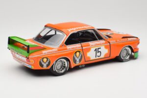 BMW 3.0 CSL E9 #15 Jägermeister Racing N. Lauda / G. Joisten 6 Hours Nurburgring 1973 Minichamps 1:18 155732615 Kov – obrázek 2 z 6