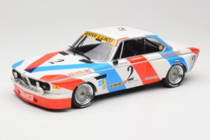 BMW 3.0 CSL E9 #2 Luigi Racing A. de Fierlant / P. Xhenceval Winners 24 Hours of Spa 1975 Minichamps 1:18 155752602 Kov