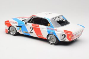 BMW 3.0 CSL E9 #2 Luigi Racing A. de Fierlant / P. Xhenceval Winners 24 Hours of Spa 1975 Minichamps 1:18 155752602 Kov – obrázek 5 z 6