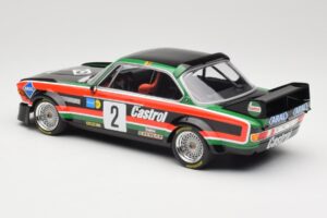 BMW 3.0 CSL E9 #2 Luigi Racing J-M. de Wael / A. de Fierlant Winners GP Nurburgring 1976 Minichamps 1:18 155762502 Kov – obrázek 5 z 6