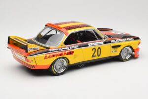 BMW 3.0 CSL E9 #20 BMW Faltz Alpina W. Werner / H. Schommers Norisring Trophy 1974 Minichamps 1:18 155742620 Kov – obrázek 2 z 6