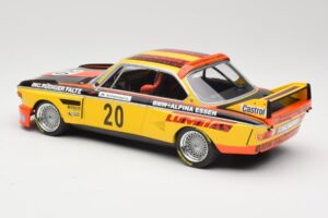 BMW 3.0 CSL E9 #20 BMW Faltz Alpina W. Werner / H. Schommers Norisring Trophy 1974 Minichamps 1:18 155742620 Kov – obrázek 5 z 6