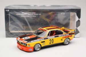 BMW 3.0 CSL E9 #20 BMW Faltz Alpina W. Werner / H. Schommers Norisring Trophy 1974 Minichamps 1:18 155742620 Kov – obrázek 6 z 6
